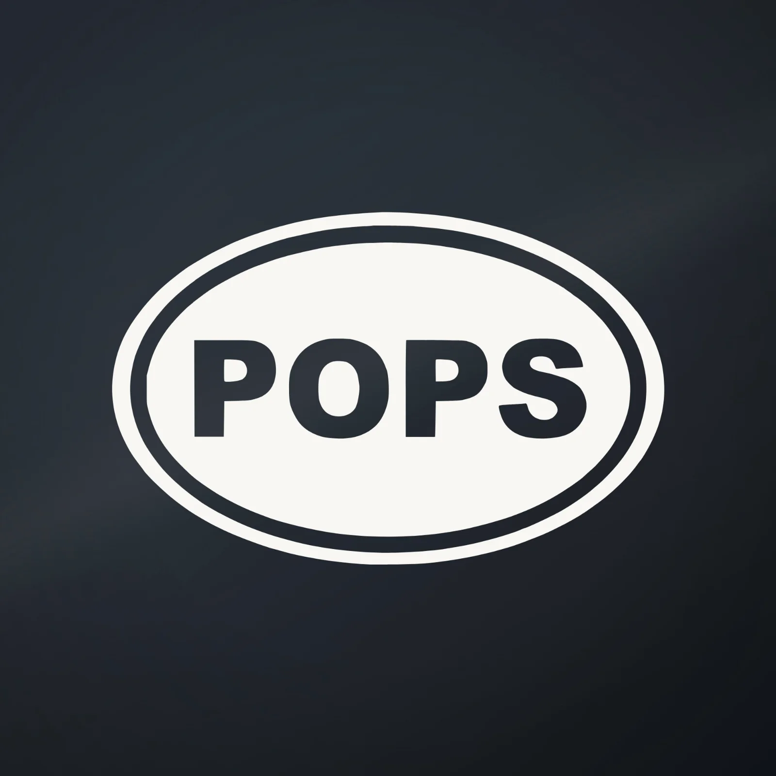 Ranger Pro POPS Euro Oval Decal