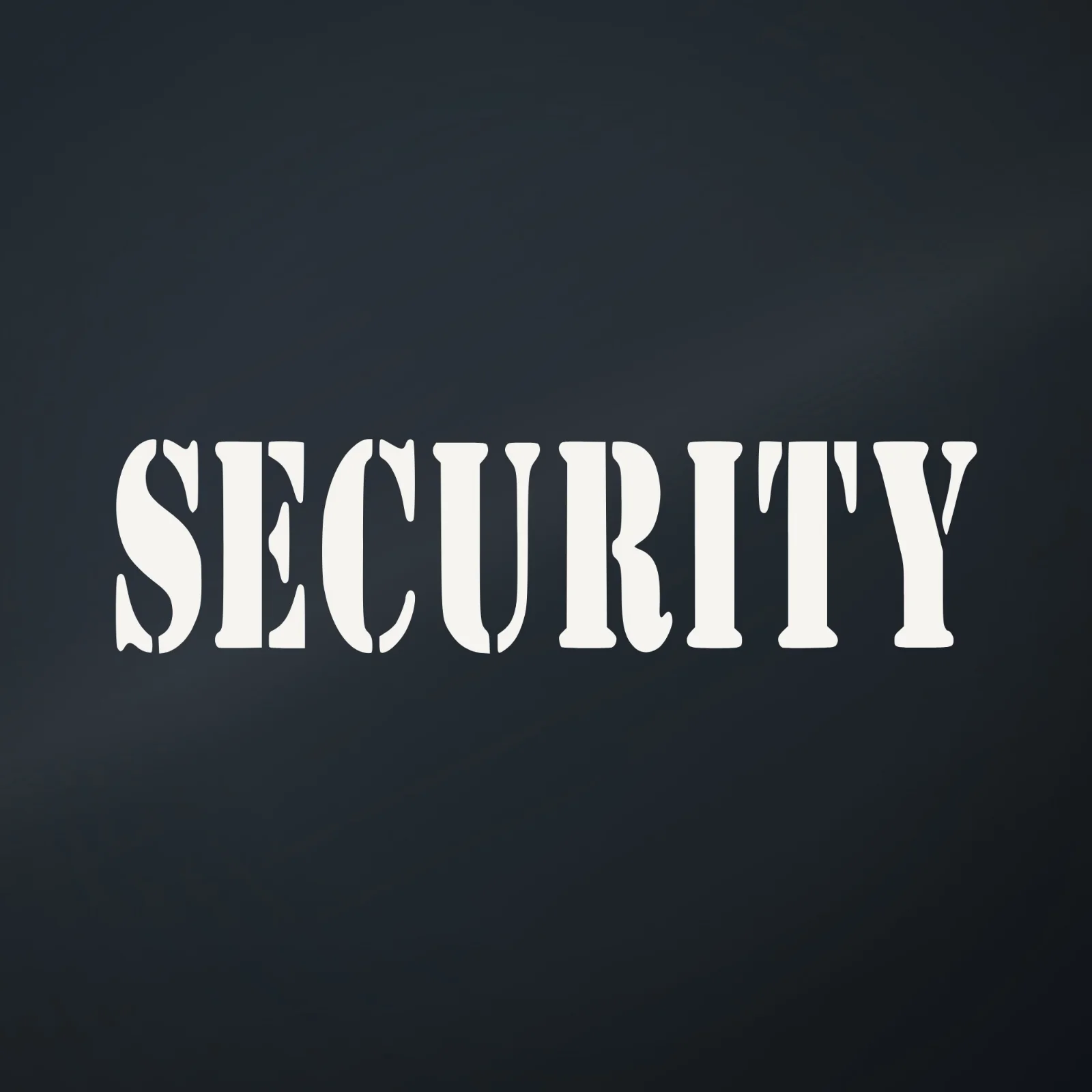 Ranger Pro Security Stencil Decal