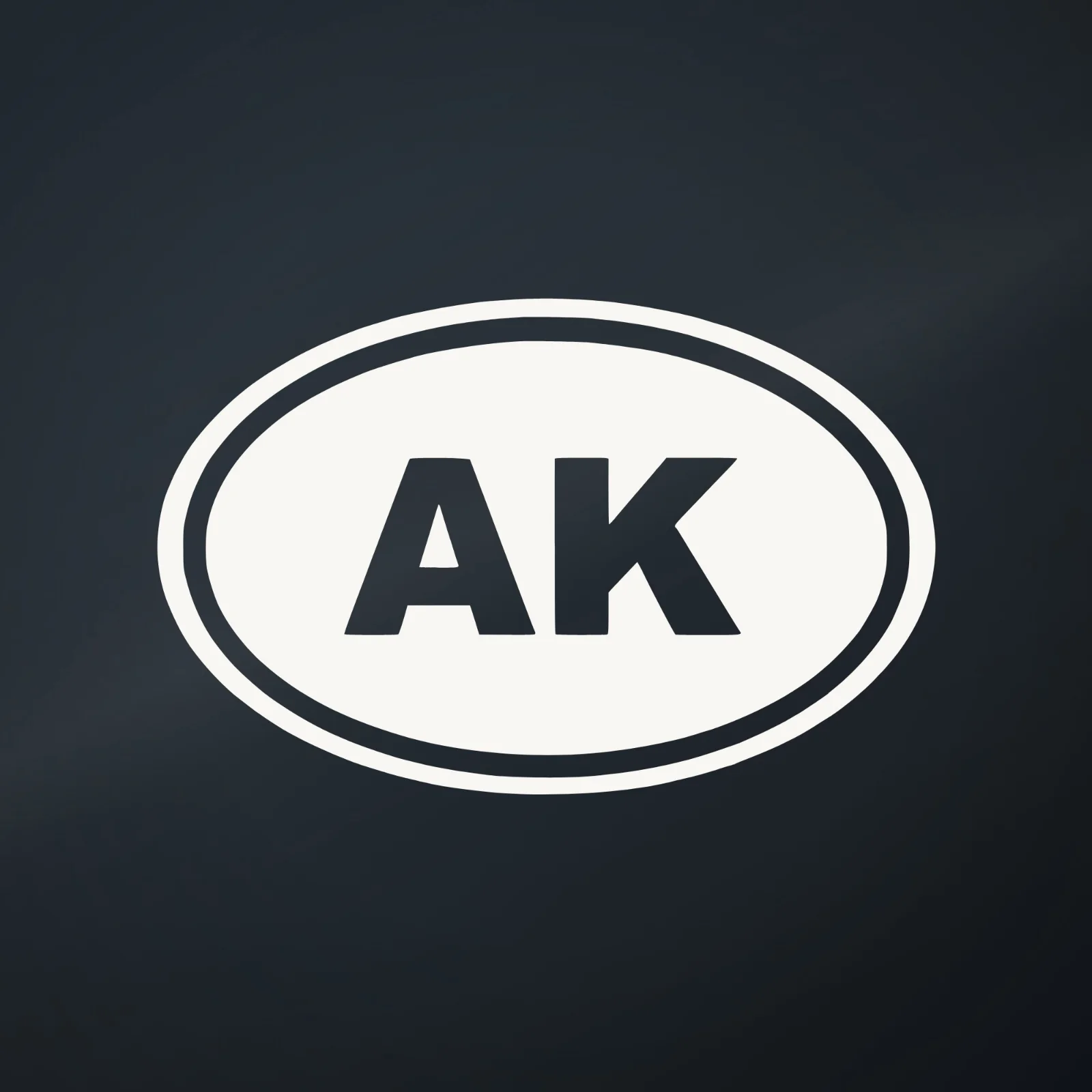 Ranger Pro AK Alaska Euro Oval Decal