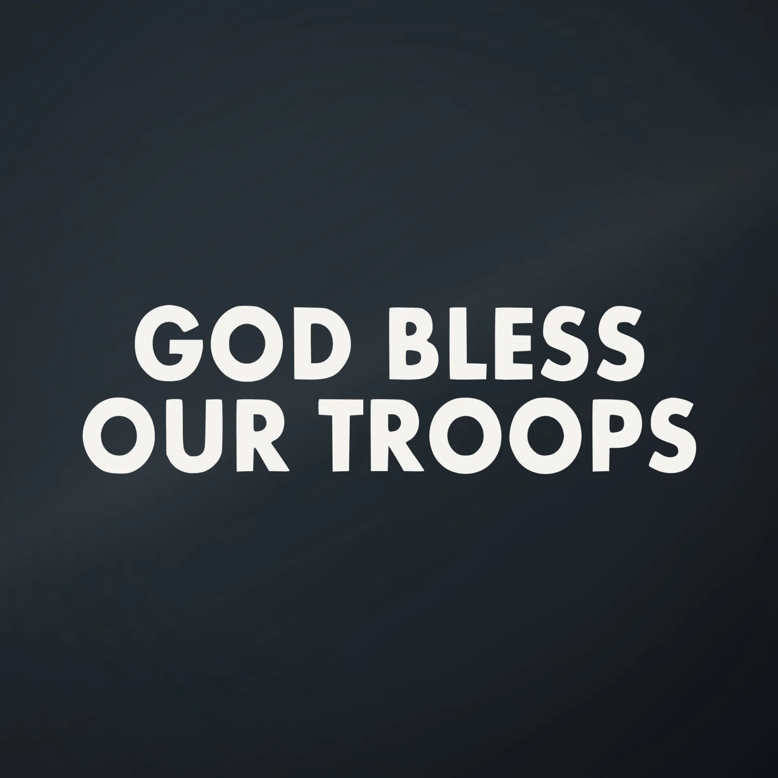 Ranger Pro God Bless Our Troops Decal