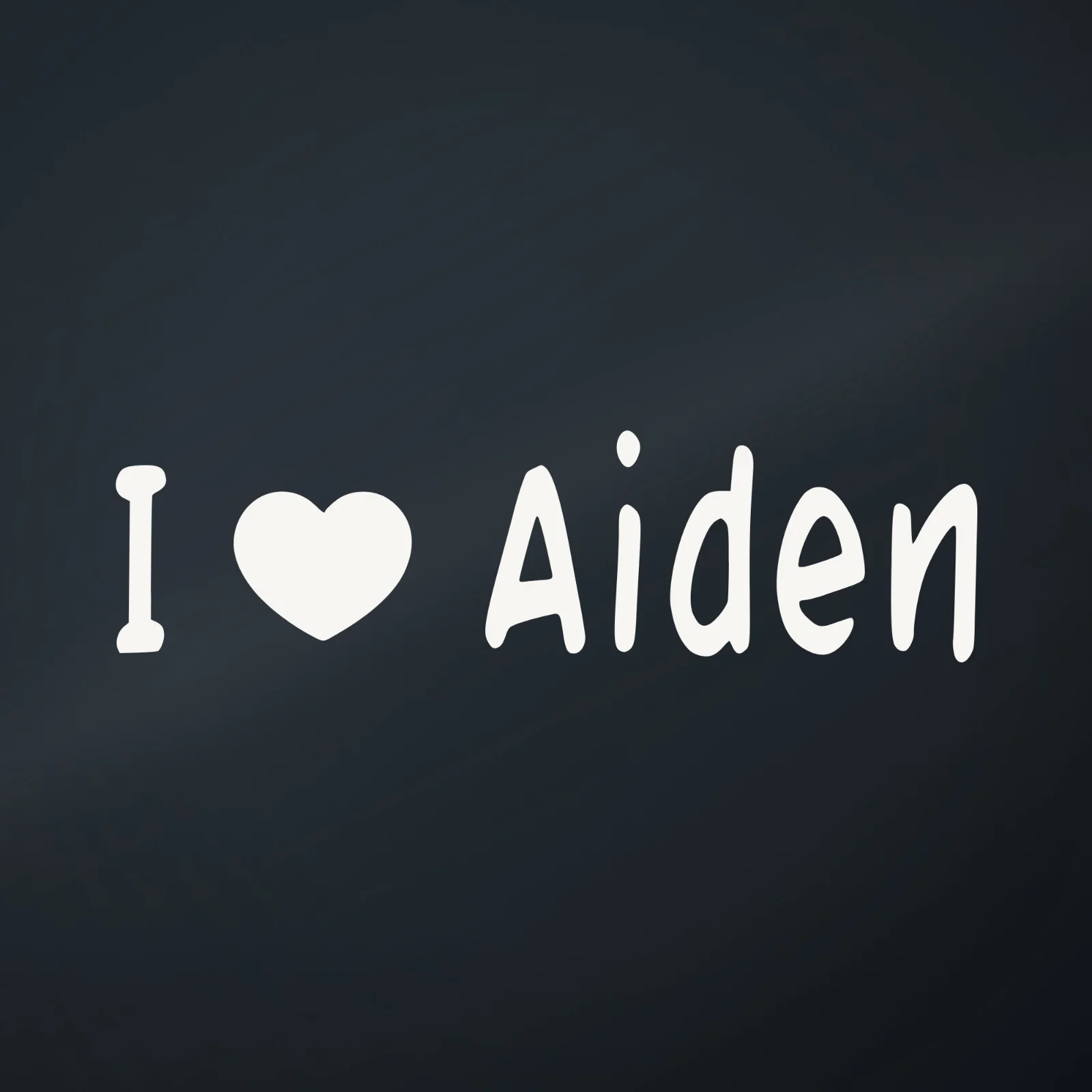 Ranger Pro I Love Aiden Decal