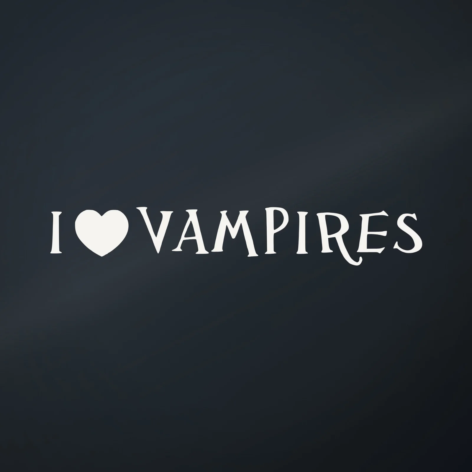 Ranger Pro I Love Vampires Decal