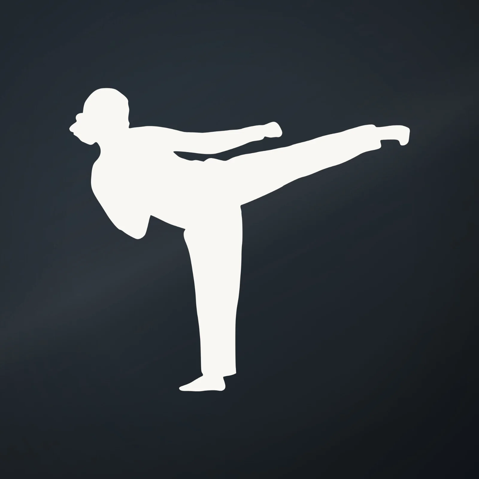 Ranger Pro Karate Side Kick Decal