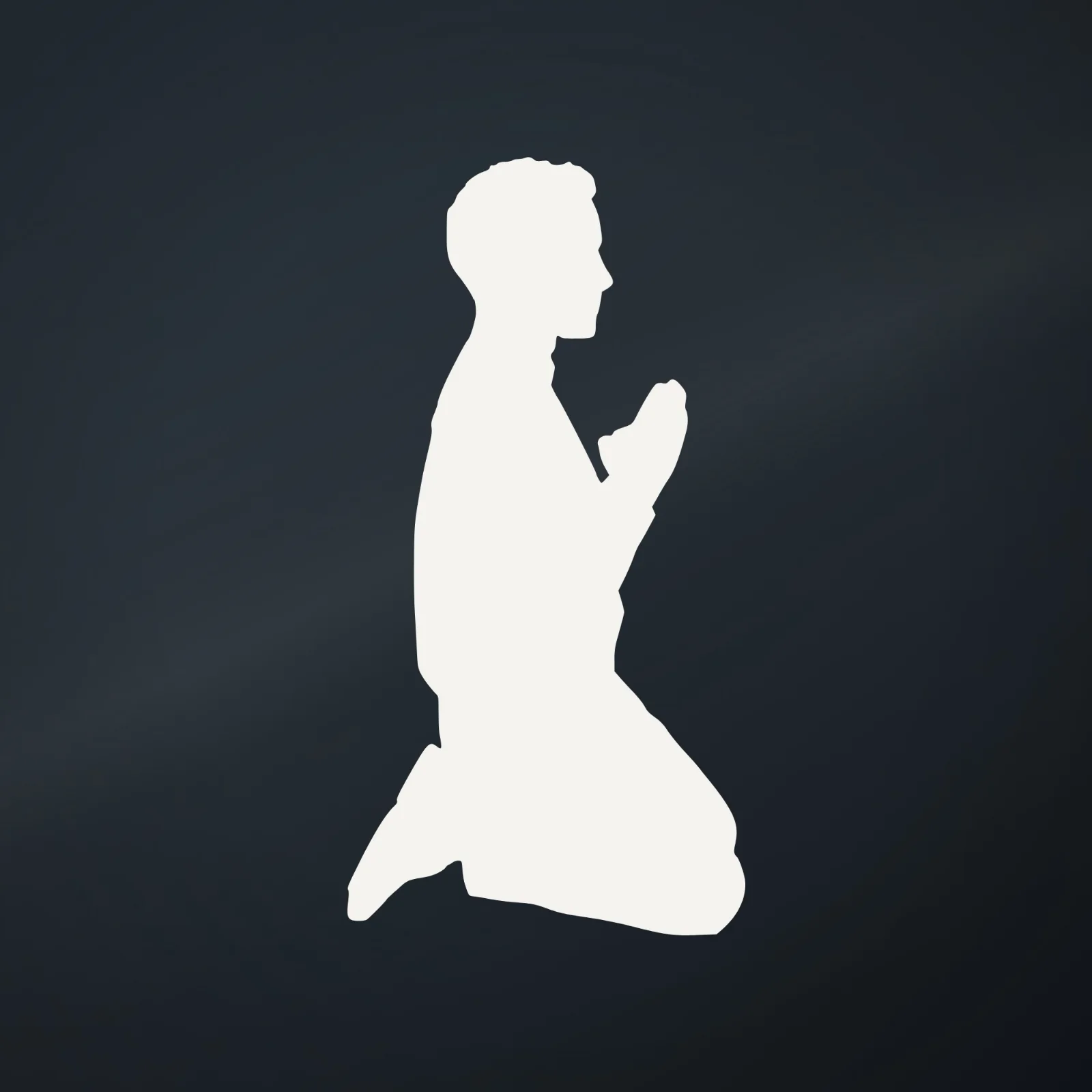 Ranger Pro Kneeling in Prayer Decal