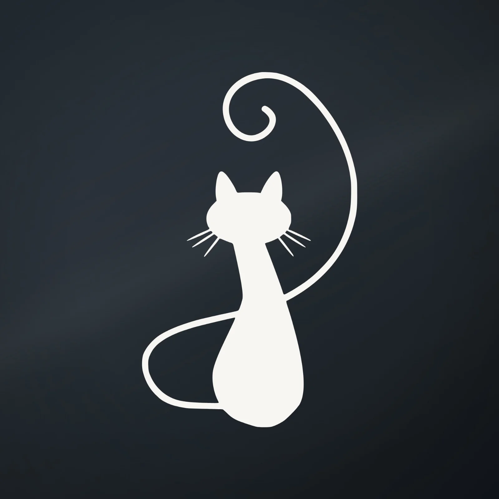 Ranger Pro Sitting Cat Decal