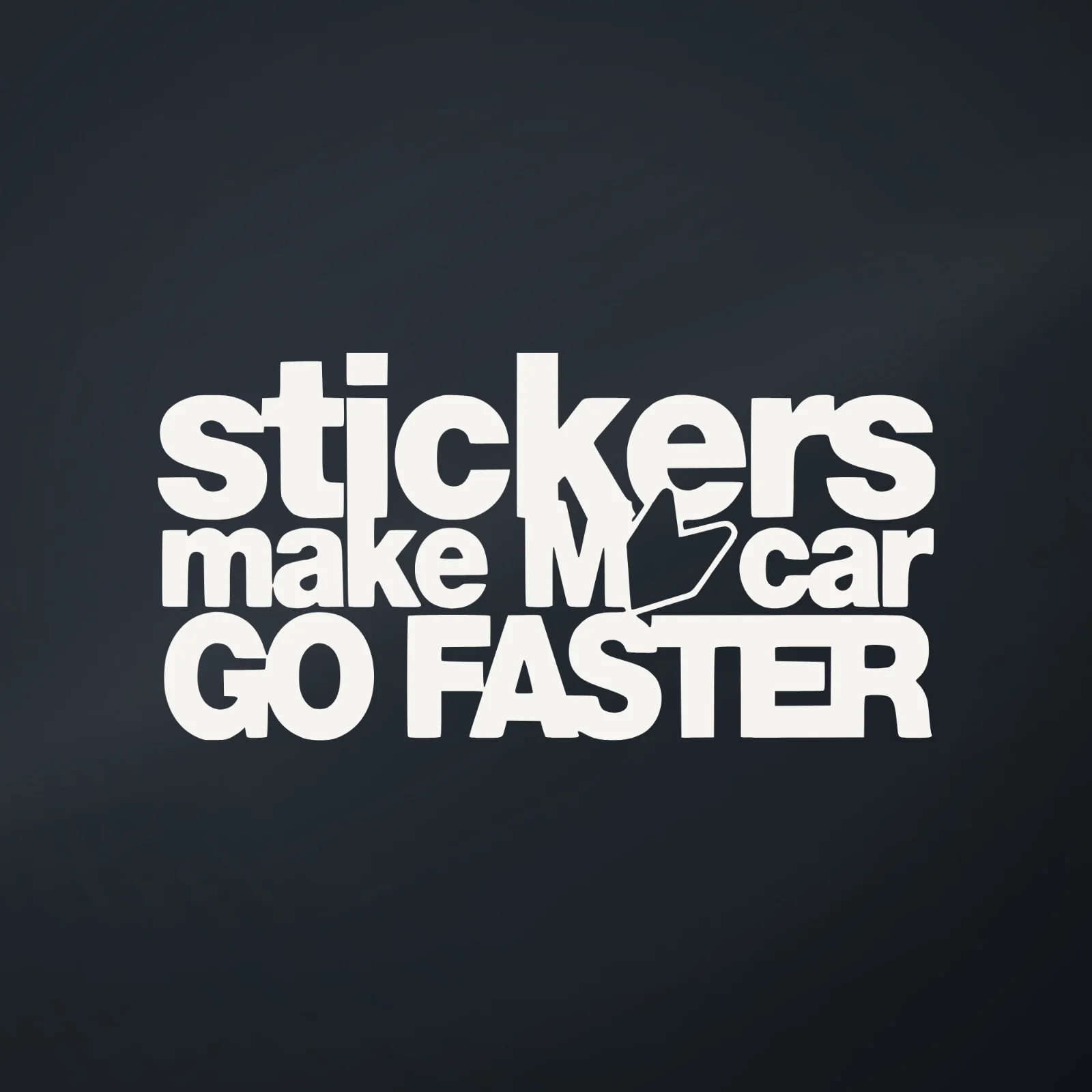 Ranger Pro Stickers Make My Car Go Faster Decal