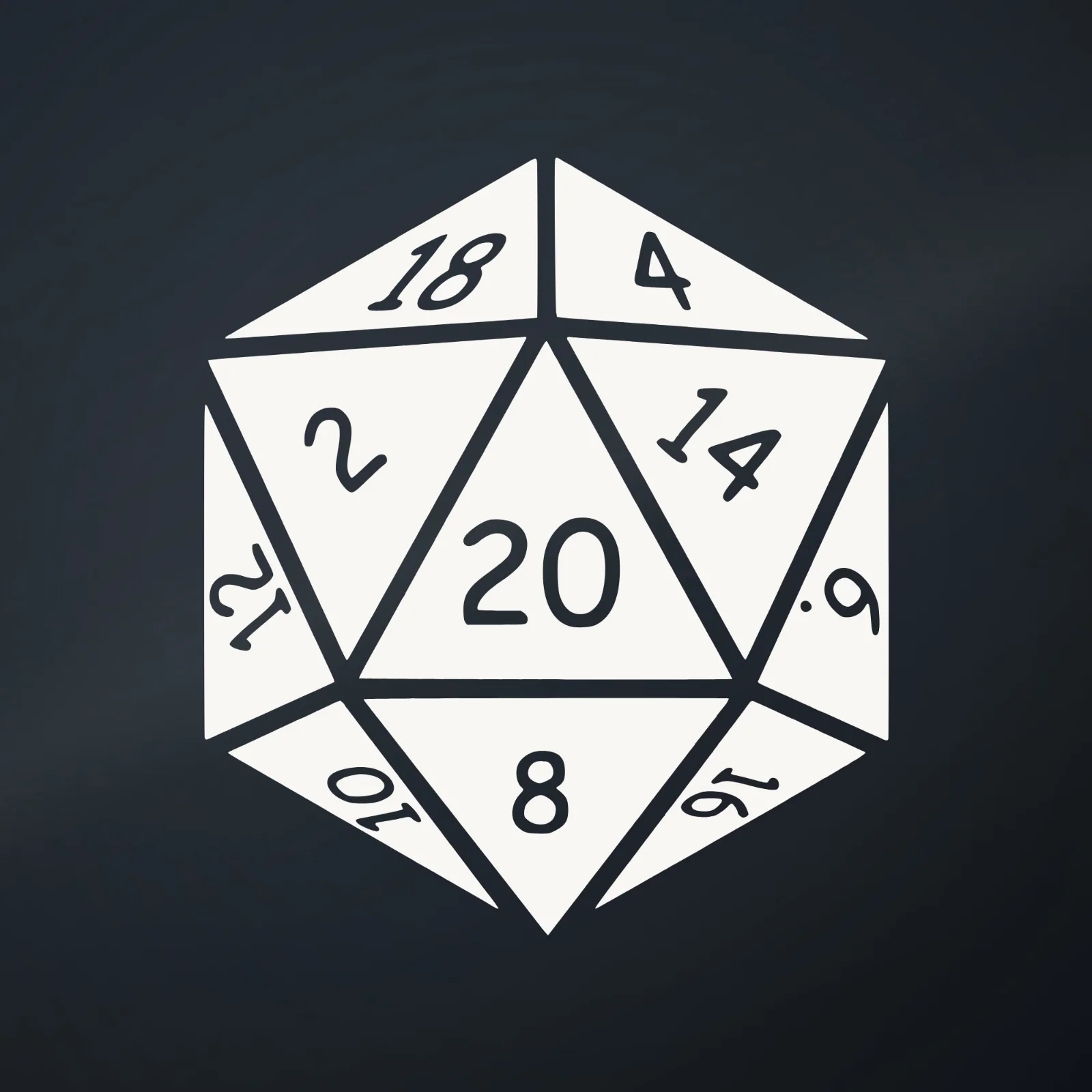 Ranger Pro Twenty-Sided Die Decal